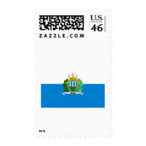 San Marino flag postage