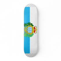 San Marino Flag Skate Boards