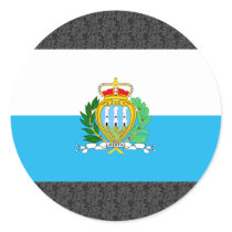 San Marino Flag stickers by coolcountry San Marino Flag stickers