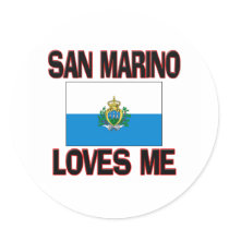 San Marino Loves Me stickers by flagshirt San Marino Loves Me stickers