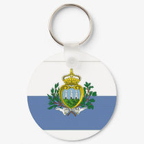 San Marino National Flag keychains