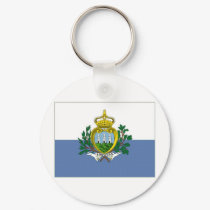 San Marino National Flag keychains