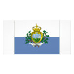 San Marino National Flag Photo Cards