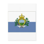 San Marino National Flag Post Cards