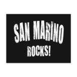 San Marino Rocks! Postcard