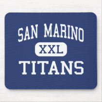 San Marino - Titans - High - San Marino California mousepads by customteamsportswear San Marino - Titans - High - San Marino California mousepads