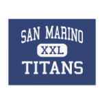 San Marino - Titans - High - San Marino California Postcard