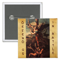 SAN MIGUEL VANGUISHING SATAN PIN