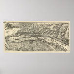 San Pedro California 1905 Panoramic Map Poster