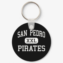 San Pedro - Pirates - High - San Pedro California keychains by customteamsportswear San Pedro - Pirates - High - San Pedro California keychains