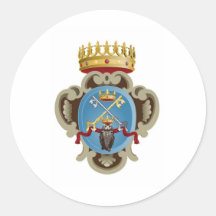 San Pietro in Galatina Round Stickers