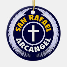 San Rafael Arcangel Christmas Tree Ornament
