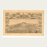 San Rafael, CA. Panoramic Map (1576A) posters