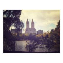 San Remo and The Central Park Lake, New York City Postcards
