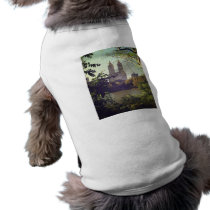 San Remo Framed By Trees, Central Park, NYC Pet Tshirt