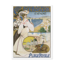 San Sebastian Espana Place Royale Postcard