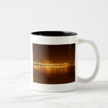San Sebastian Night Lights Coffee Mugs
