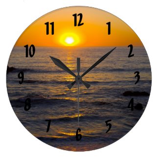 San Simeon Sunset Clock