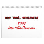San Tome', Venezuela 2008 Calendar
