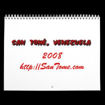 San Tome', Venezuela 2008 Calendar