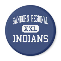 Sanborn Regional - Indians - High - Kingston magnets