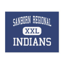 Sanborn Regional - Indians - High - Kingston postcards