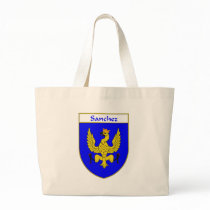 Sanchez Coat of Arms/Family Crest bags