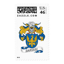 Sanchez Family Crest Stamps
