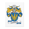 Sanchez Family Crest postcards by coatsofarms Sanchez Family Crest postcards