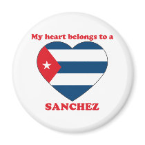 Sanchez Refrigerator Magnet