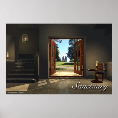 Sanctuary Poster - Inspired by Music by tim895