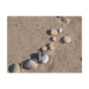 Sand and Pebbles Postcard by emele1 Sand and Pebbles Postcard