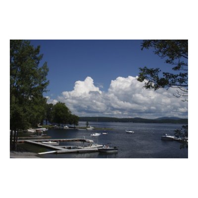 Sand Bar Marina, Lake Champlain Posters by VermontCardCompany