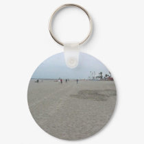 Sand Beach Ocean keychains