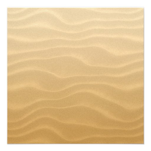 Sand Beach Seashells Beach Wedding Custom Invite
