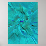 Sand Blue Poster