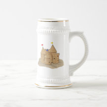 Sand Castle Coffee Mugs