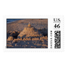 Sand Castle Postage Stamps