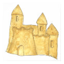 Sand Castle Posters & Prints by ginyhogan Sand Castle Posters & Prints