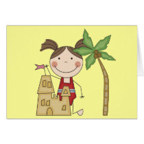 Sand Castle Queen Tshirts and Gifts cards