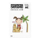 Sand Castle Queen Tshirts and Gifts Stamp