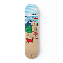 Sand Castle skateboards by _Krash_ Sand Castle skateboards