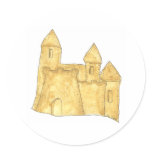 Sand Castle Sticker