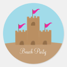 Sand Castle Stickers