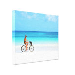 Sand Cycle Stretched Canvas Prints