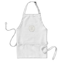 Sand Dollar Apron by ginyhogan Sand Dollar Apron