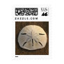 Sand Dollar Beach Photo Postage Stamps