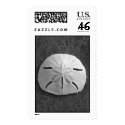 Sand Dollar (Black and White) Stamp