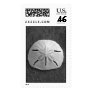 Sand Dollar (Black and White) Stamp