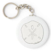 Sand Dollar Keychain